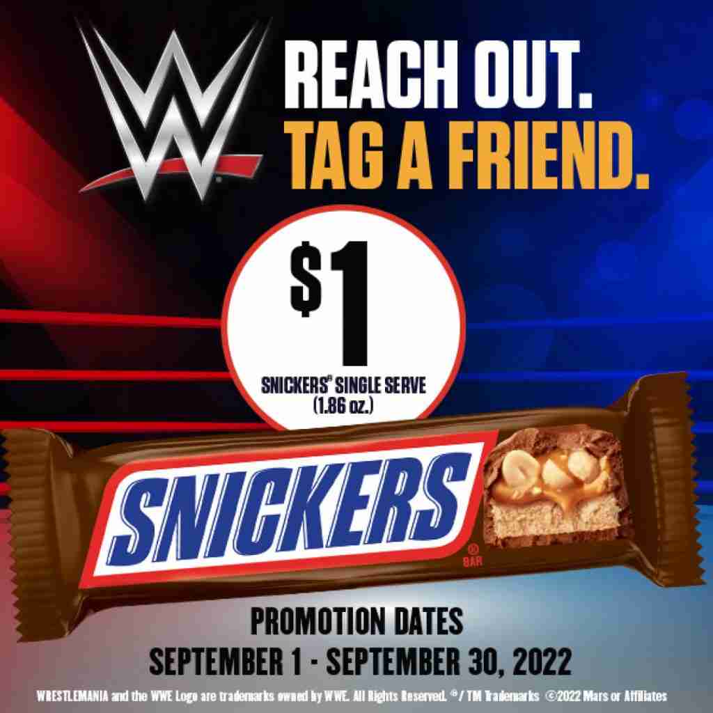 Express - SNICKERS $1