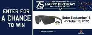 2022 Air Force Birthday Sweepstakes - Wiley X Eyewear