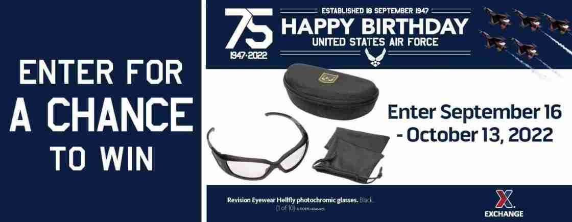 2022 Air Force Birthday Sweepstakes – Hellfly