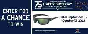 2022 Air Force Birthday Sweepstakes - Sunglasses