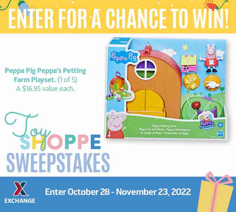 2022 Toy Book Sweepstakes - Peppa Pig Playset