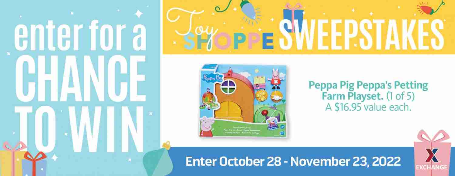 2022 Toy Book Sweepstakes - Peppa Pig Playset