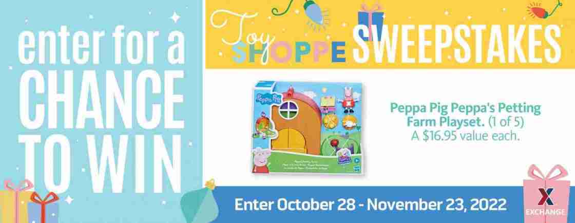 2022 Toy Book Sweepstakes – Peppa Pig Playset