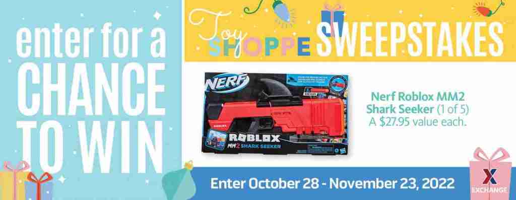 2022 Toy Book Sweepstakes – Nerf/Roblox MM2 Shark Seeker