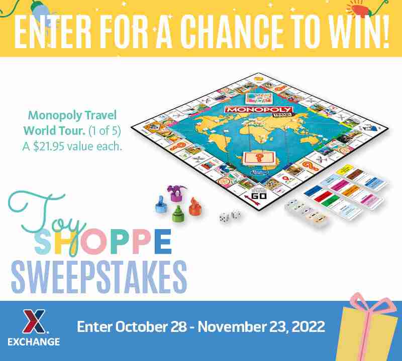 2022 Toy Book Sweepstakes - Monopoly