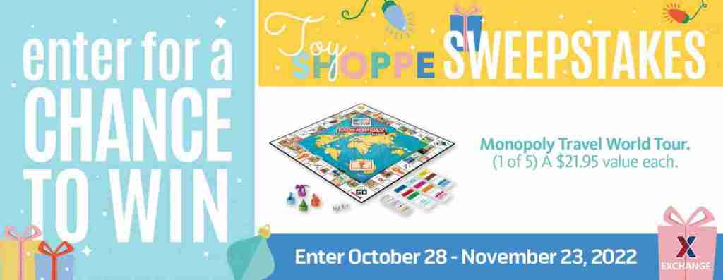 2022 Toy Book Sweepstakes – Monopoly