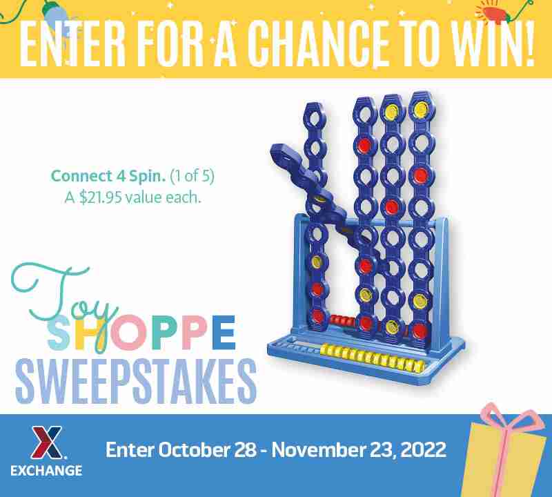 2022 Toy Book Sweepstakes - Connect 4 Spin