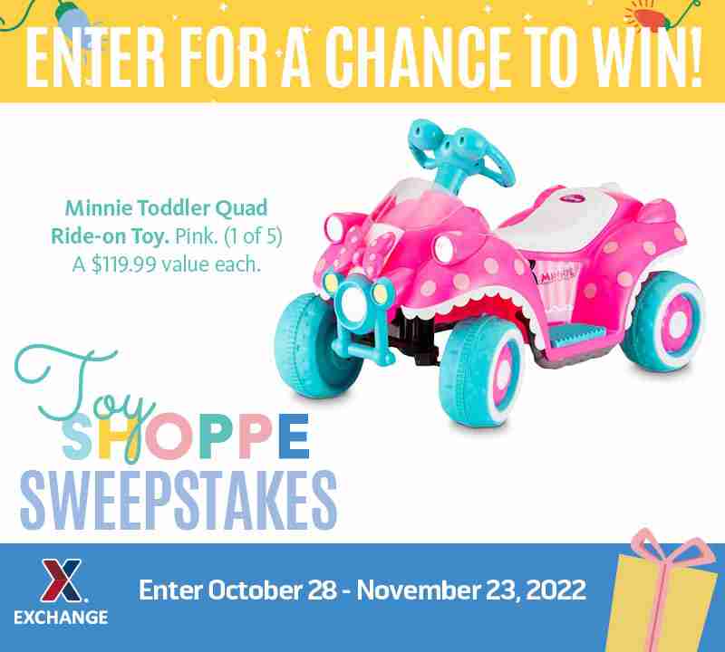 2022 Toy Book Sweepstakes - Minnie Ride-On Toy