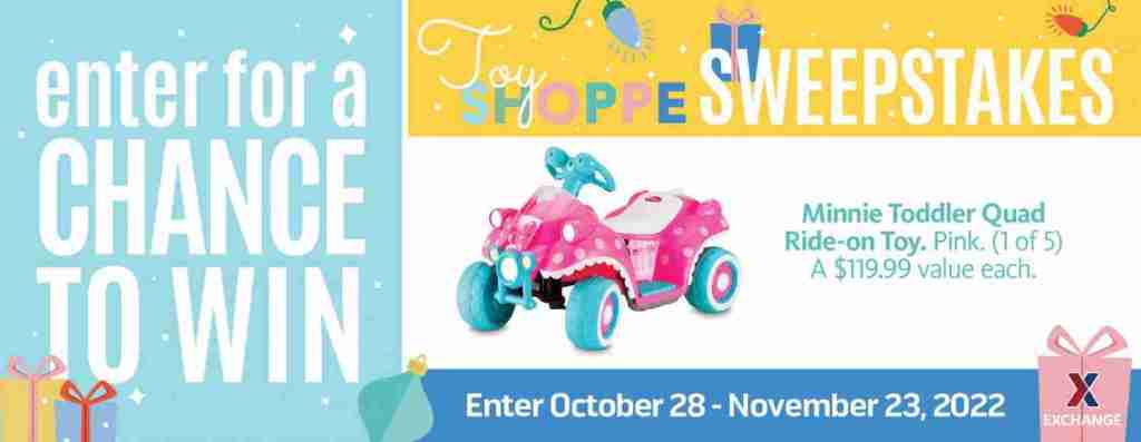 2022 Toy Book Sweepstakes – Minnie Ride-On Toy
