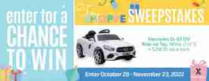 2022 Toy Book Sweepstakes - Mercedes Ride-On Toy