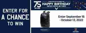 2022 Air Force Birthday Sweepstakes - Oakley Backpack