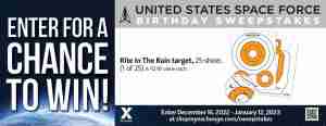 2022 US Space Force Birthday Sweepstakes - Rite In The Rain Target