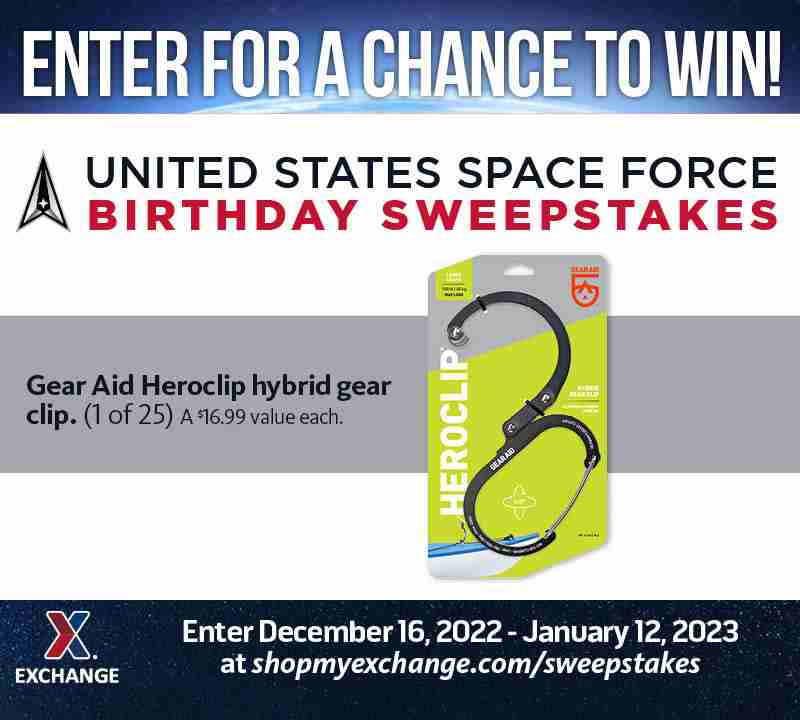 2022 US Space Force Birthday Sweepstakes - Heroclip