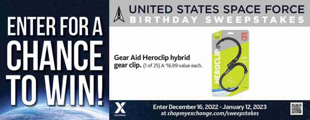 2022 US Space Force Birthday Sweepstakes – Heroclip