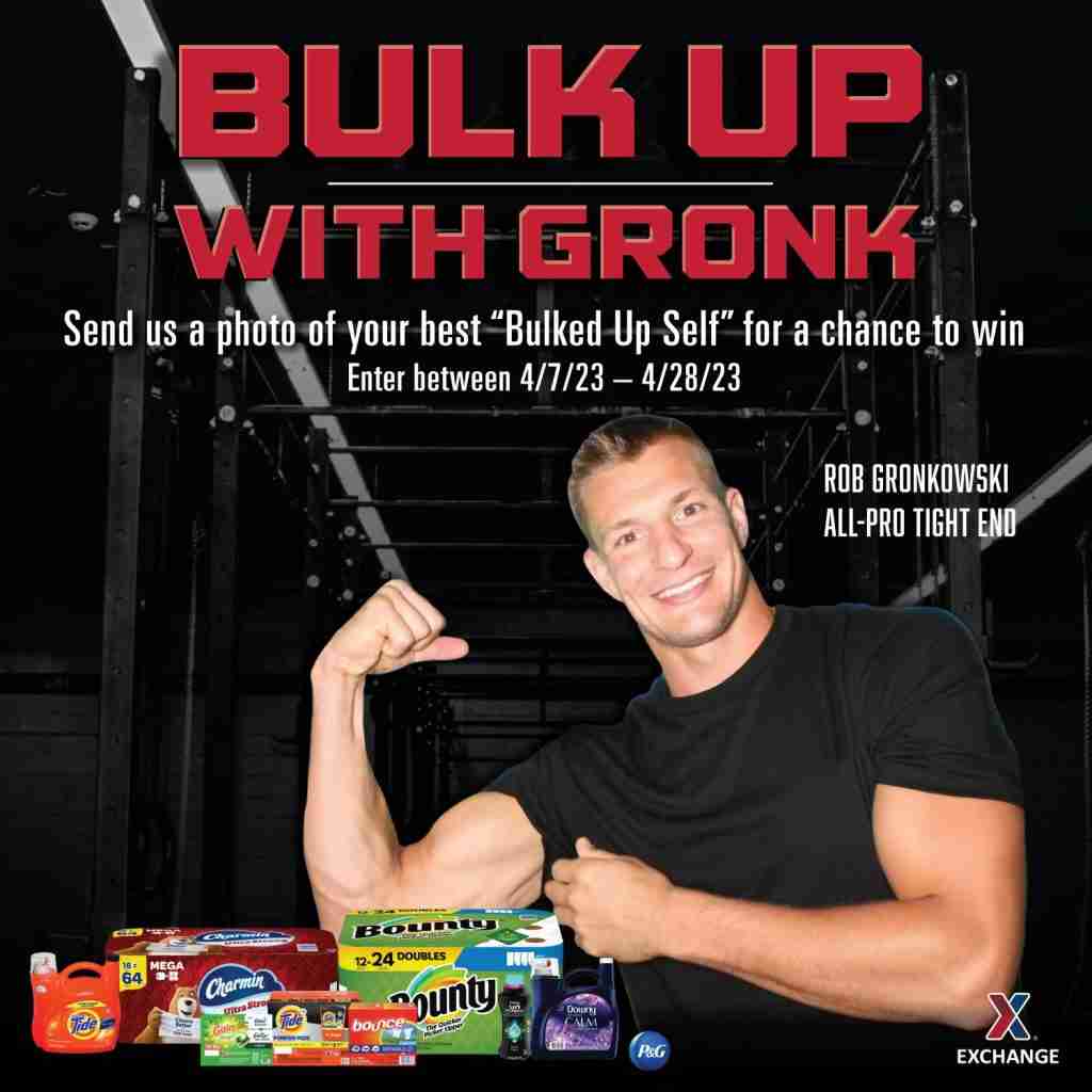 P&G "Bulk Up With Gronk" Sweepstakes