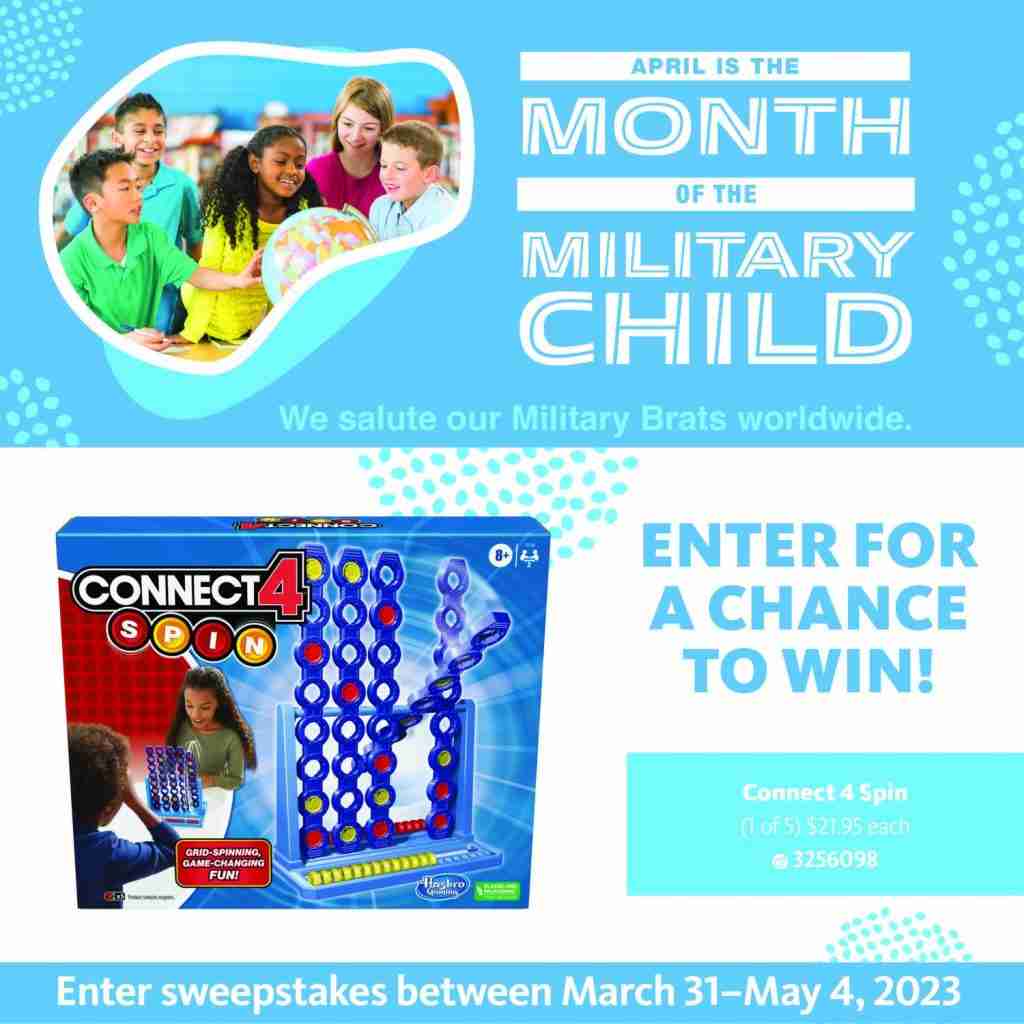 MOMC Connect 4 Spin Sweepstakes