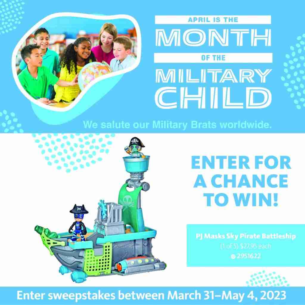 MOMC PJ Masks Sky Pirate Battleship Sweepstakes