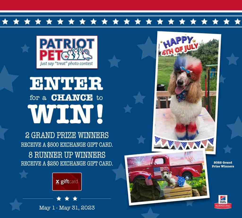 Patriot Pet Photo Contest 2023