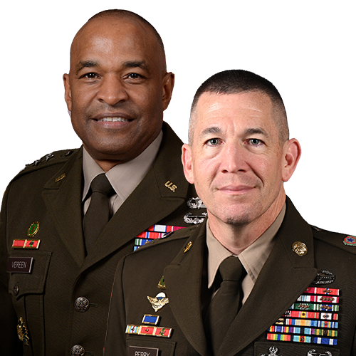 LTG Vereen & SMG Perry