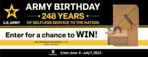 2023 U.S. Army Birthday Sweepstakes - Gear Aid Cooling Towel