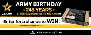 2023 U.S. Army Birthday Sweepstakes - Rite in the Rain Tactical Ready-Box