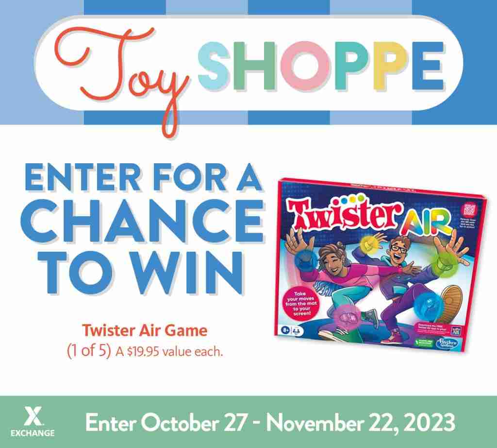 2023 Toy Book Sweepstakes - Twister Air Game
