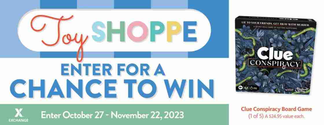 2023 Toy Book Sweepstakes – Clue Conspiracy Board Game