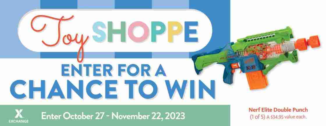 2023 Toy Book Sweepstakes – Nerf Double Punch Blaster