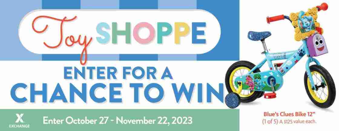 2023 Toy Book Sweepstakes – Blue’s Clues Bike