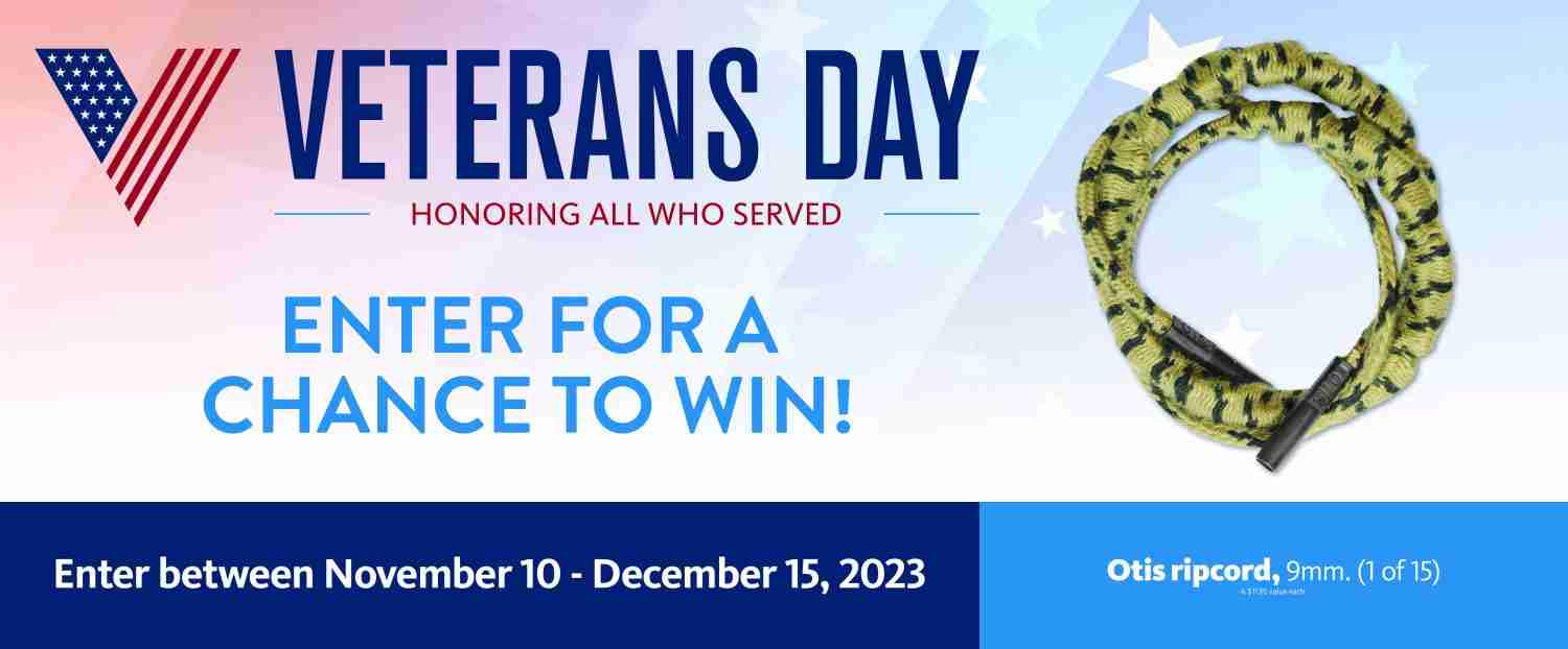 2023 Veterans Day Sweepstakes | Otis Ripcord