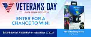 2023 Veterans Day Sweepstakes | Nite Ize Headlamp