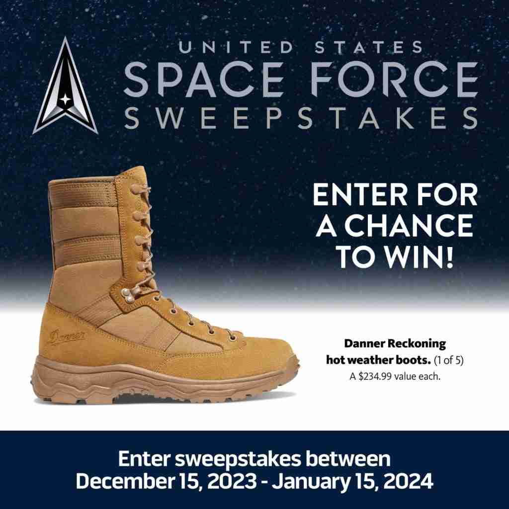 United States Space Force Sweepstakes | Danner Boots