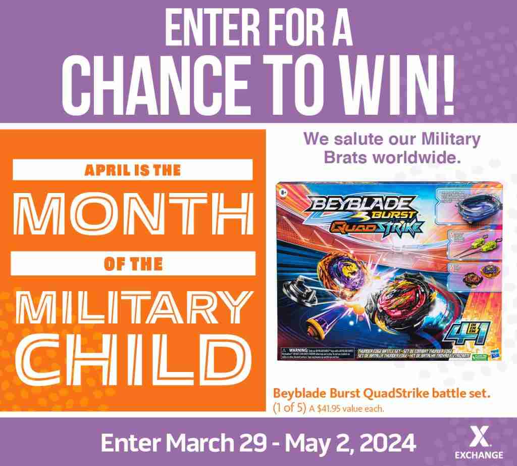 MoMC Beyblade Burst QuadStrike Battle Set Sweepstakes
