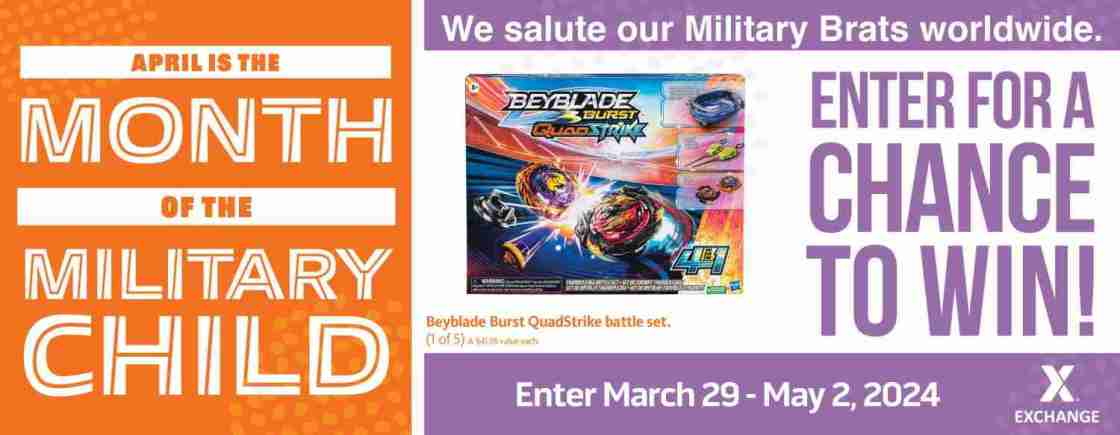 MoMC Beyblade Burst QuadStrike Battle Set Sweepstakes