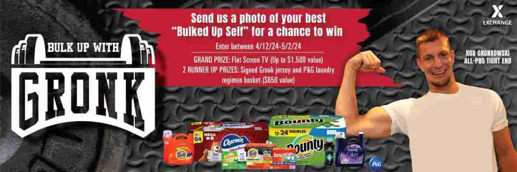 P&G Bulk Up With Gronk Sweepstakes