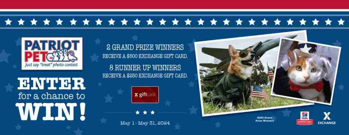 Patriot Pet Photo Contest 2024