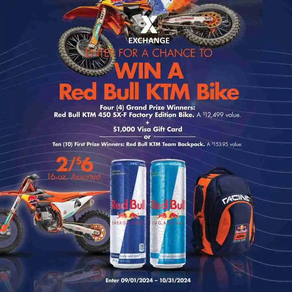 Red Bull KTM Sweepstakes