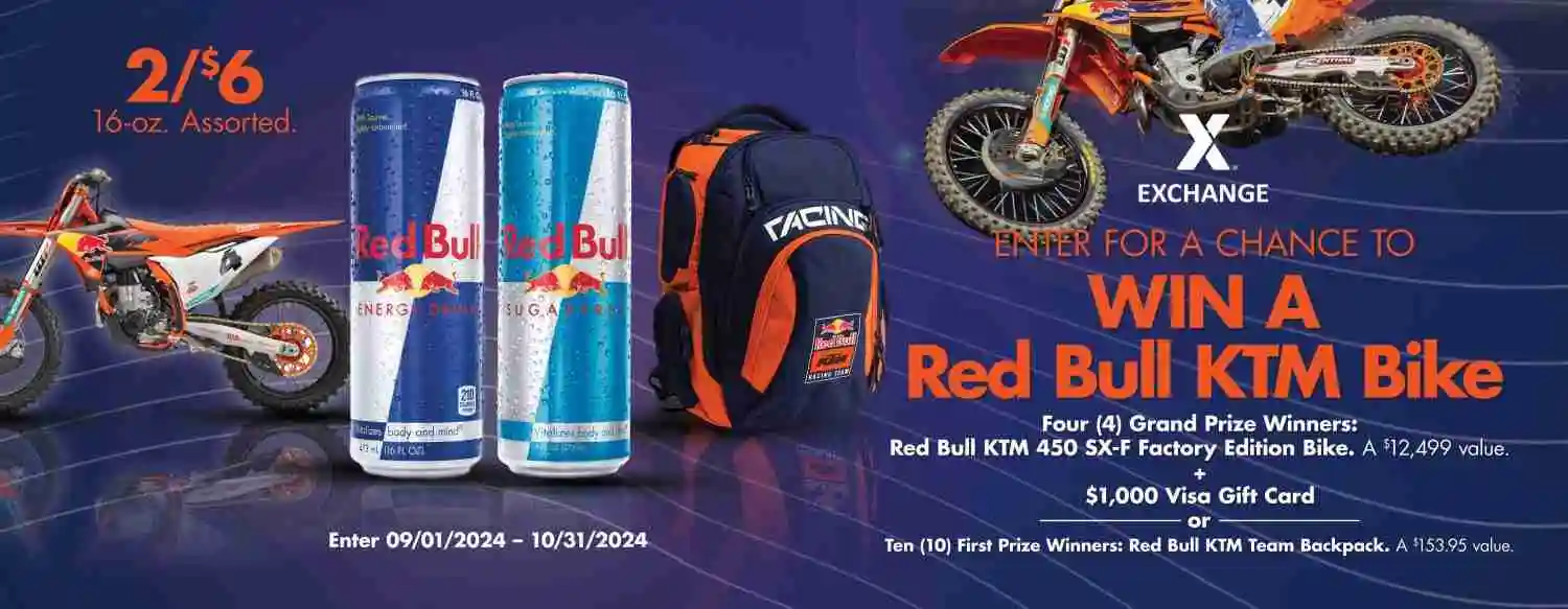 Red Bull KTM Sweepstakes