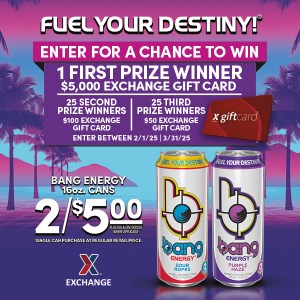 Bang Energy Sweepstakes 2025