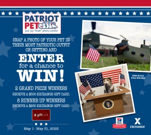 Patriot Pet Photo Contest | May 2025