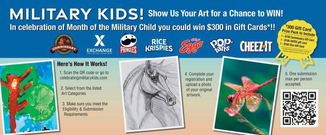 Month of the Military Child Art Contest