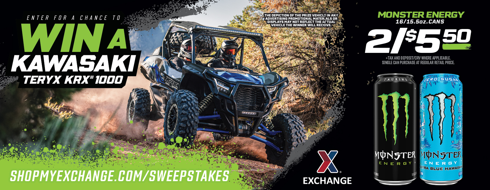 Monster Energy Kawasaki Sweepstakes