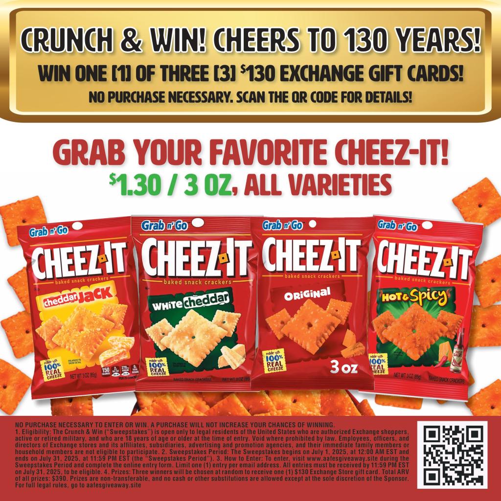 130th Exchange Anniversary Kelloggs Sweepstakes