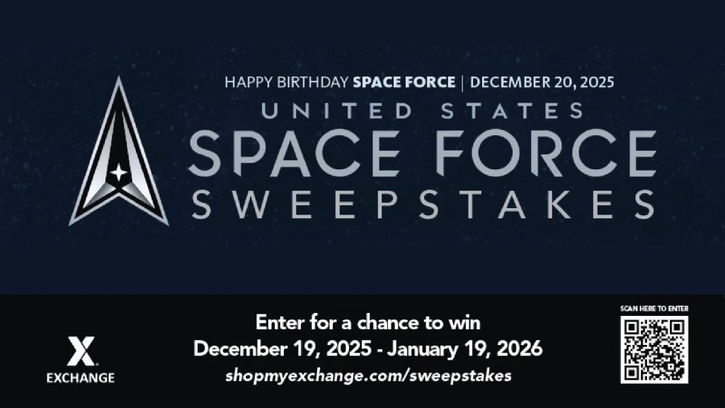 Space Force Birthday Sweepstakes