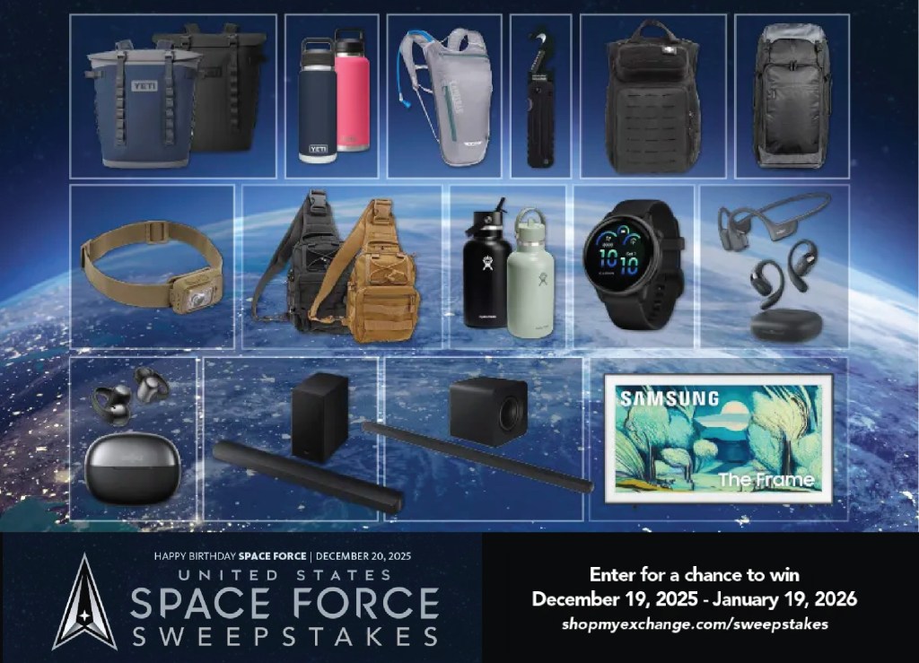 Space Force Birthday Sweepstakes