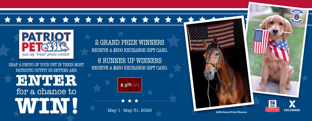 Patriot Pet Photo Contest