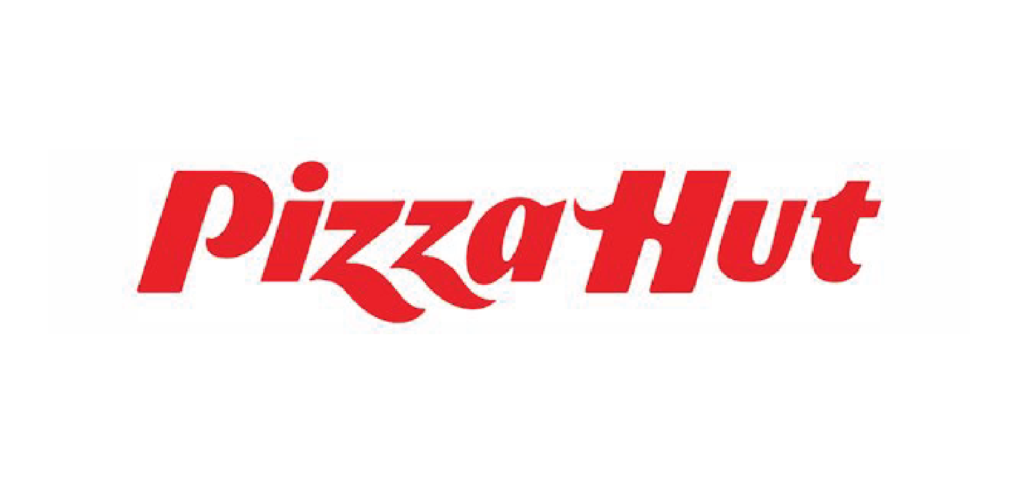Pizza Hut logo indicating pizza delivery and carryout options available through the Exchange.