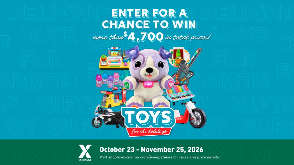 Toy Book Sweepstakes Brings Holiday Cheer to Exchange Shoppers