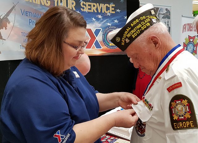 Vietnam Veteran Pinning Event