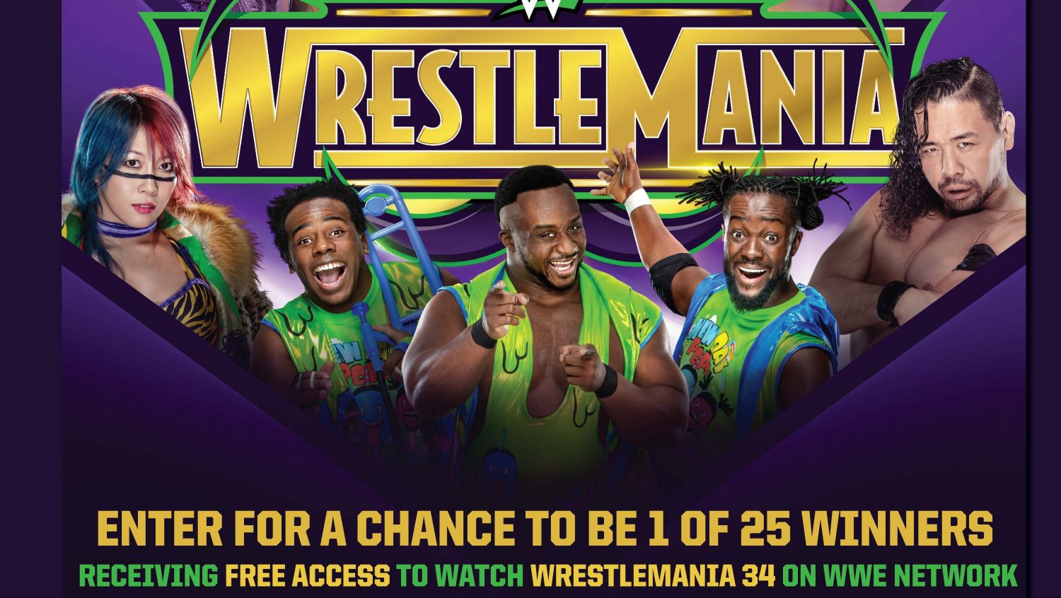 Don’t Tap Out! Exchange Shoppers Can Win Free WrestleMania Access Code